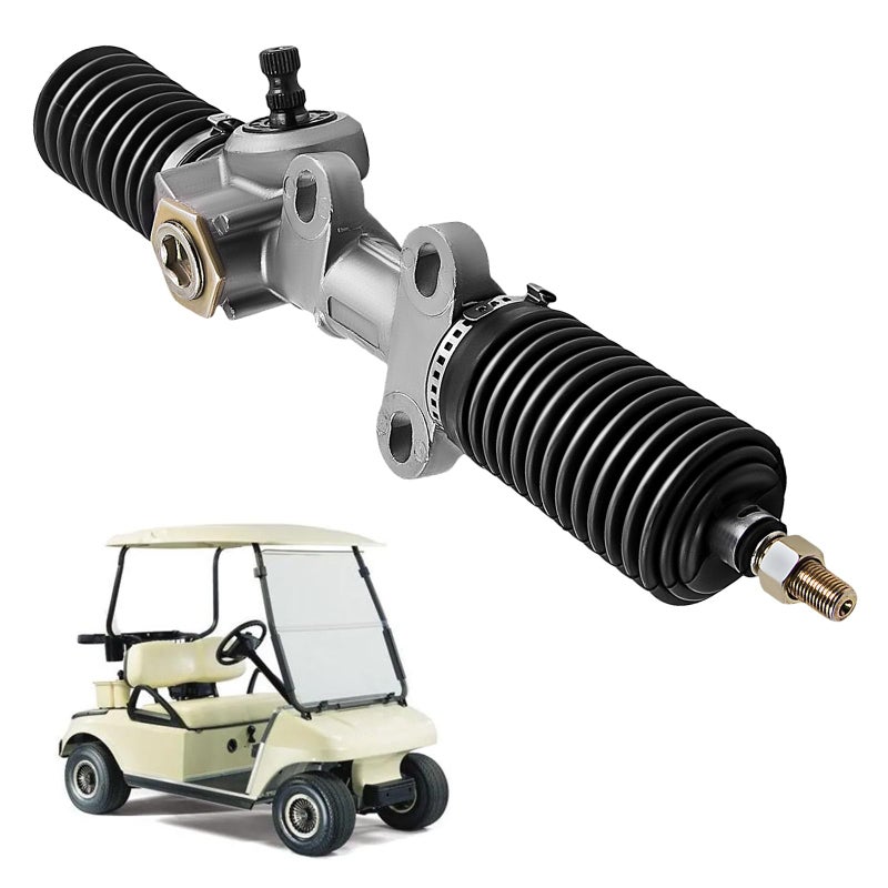 Tuningsworld Club Car Steering Gear Box Assembly for 1984-2004 Golf Cart DS/Carryall/Turf Gas and Electric, 101878302 103601501 Steering Rack and Pinion - Image 1